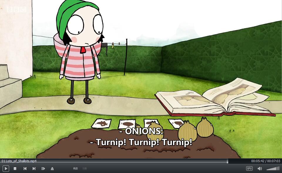 BBC Sarah and Duck 英语动画片 图片8 BBC Sarah and Duck 英语动画片 图片7