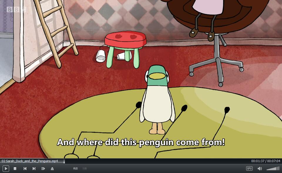 BBC Sarah and Duck 英语动画片 图片10 BBC Sarah and Duck 英语动画片 图片9