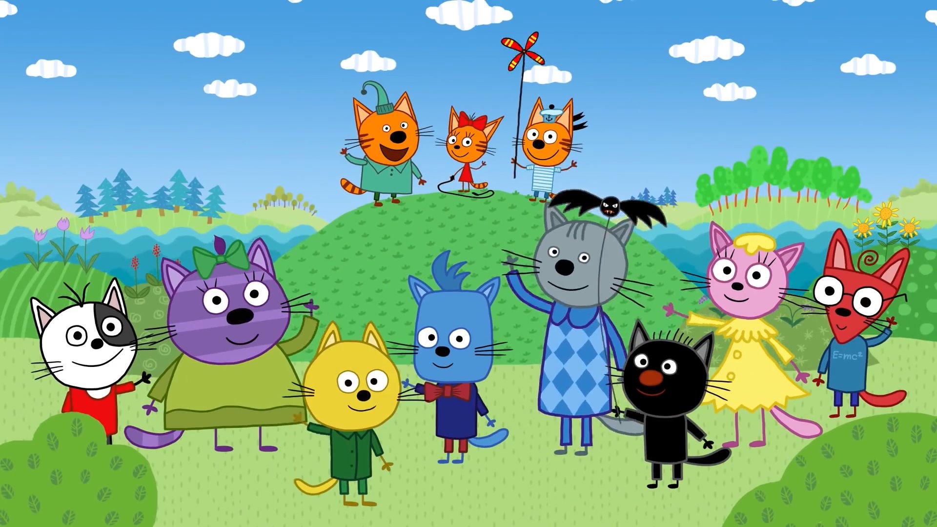 Kid-e-Cats咪好一家英语启蒙动画片，适合0-8岁，全40集，1080P高清视频带英文字幕，百度云网盘下载_小萌芽笔记