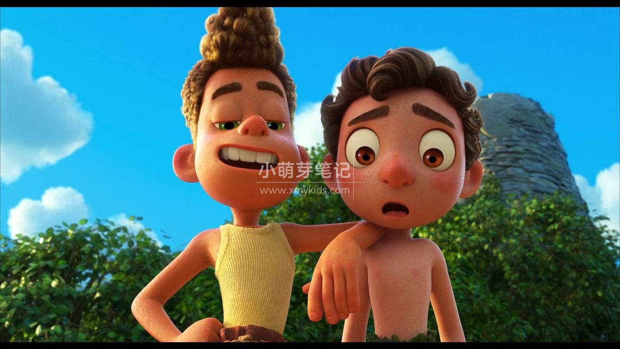 皮克斯英语动画《Luca》卢卡电影，适合6岁以上，带中英文字幕，百度云网盘下载_小萌芽笔记