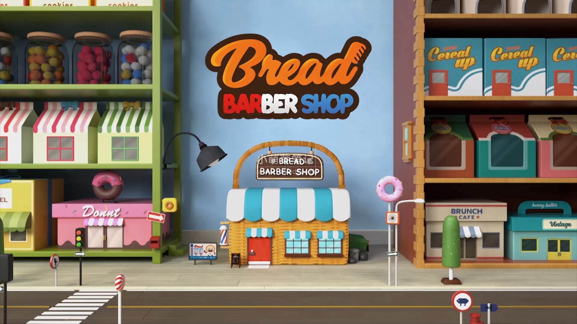 《Bread Barbershop》面包理发店英语动画片，共39集，适合0-8岁，1080P高清视频带英文字幕，百度云网盘下载_小萌芽笔记