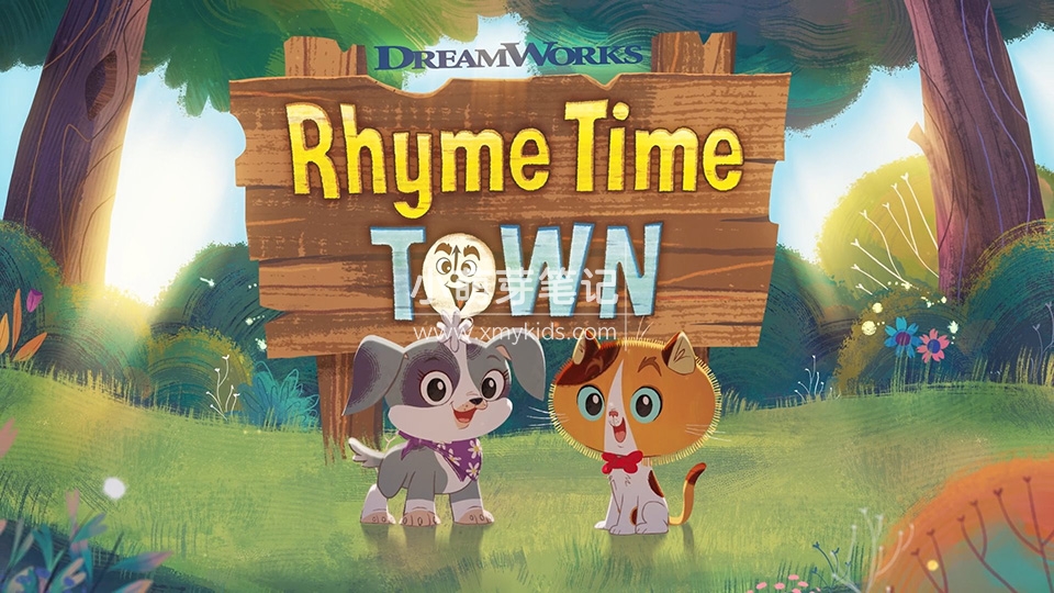 梦工厂英文儿歌动画《Rhyme Time Town儿歌童谣城》全二季共21集，1080P高清视频带中英文字幕，百度云网盘下载！_小萌芽笔记