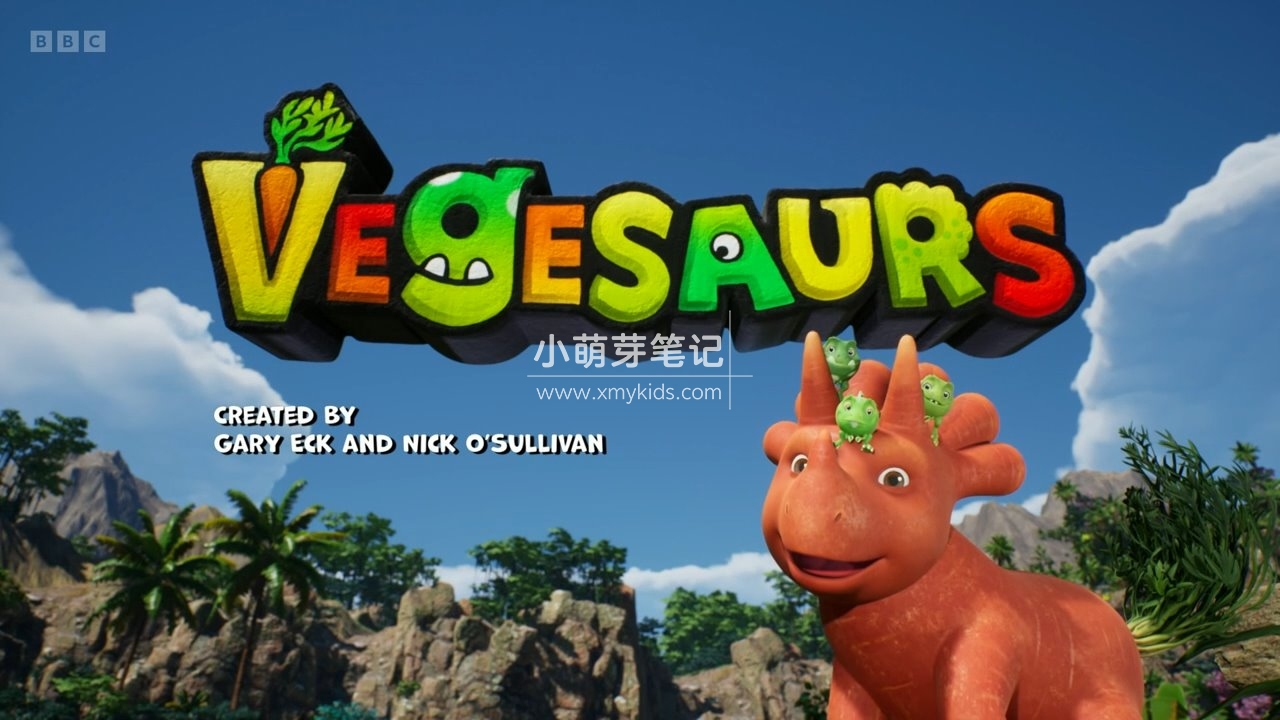 BBC英语动画片《Vegesaurs》全三季共59集,1080P高清视频带英文字幕,百度云网盘下载!_小萌芽笔记