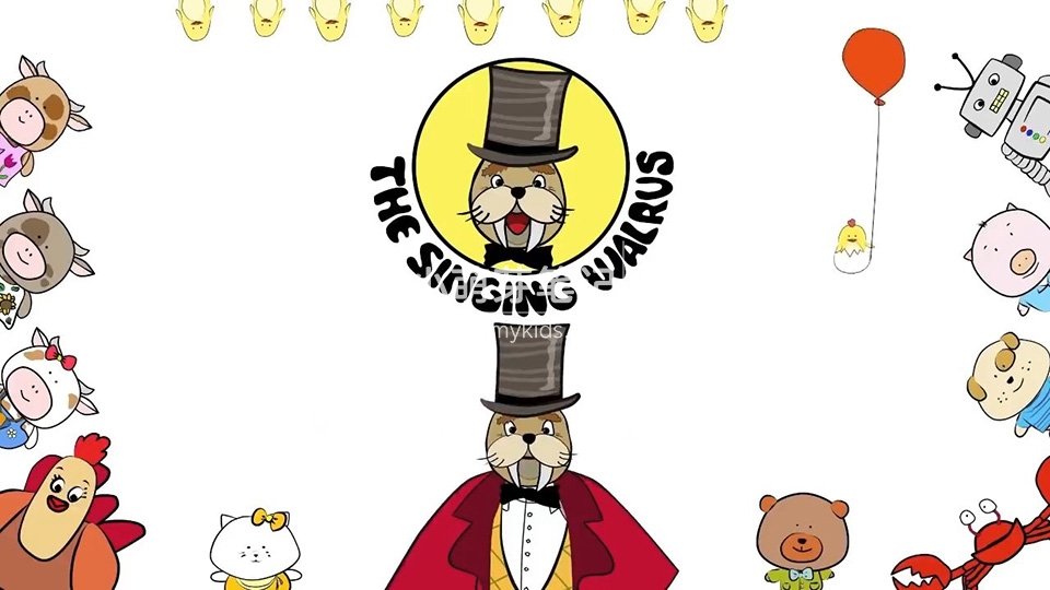 Youtube英语启蒙儿歌视频《The Singing Walrus会唱歌的海象》全141集，1080P高清视频带英文字幕，百度云网盘下载！_小萌芽笔记