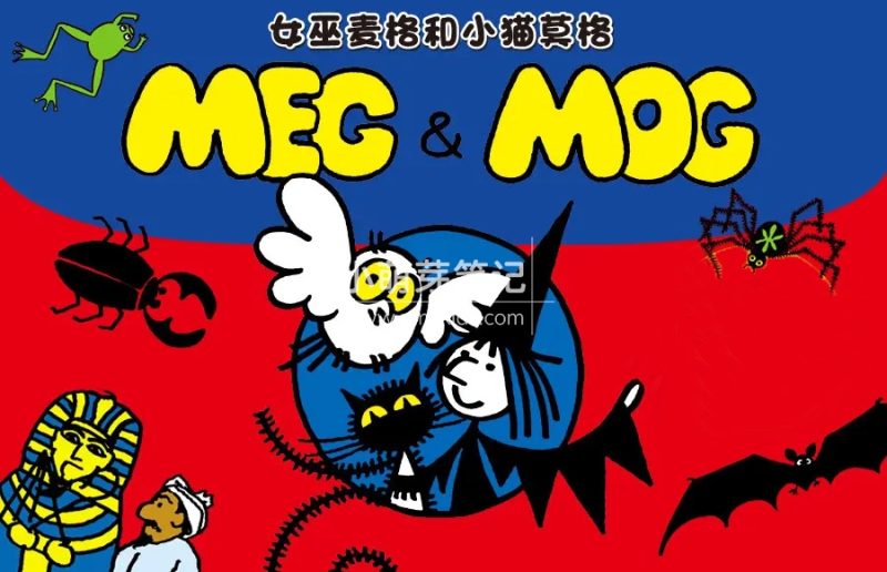 《女巫麦格和小猫莫格 Meg and Mog》全26集,标清视频带中英文字幕+配套音频MP3,百度云网盘下载!_小萌芽笔记