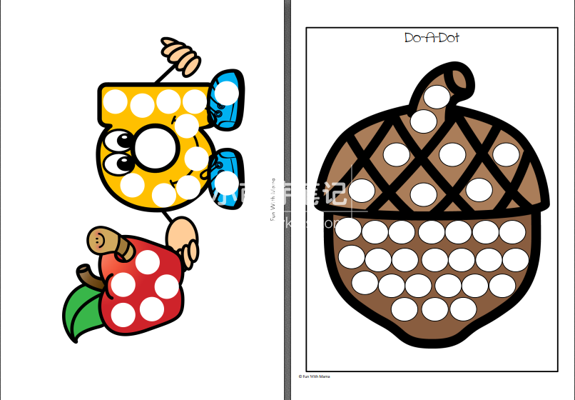 字母练习作业纸 图片37