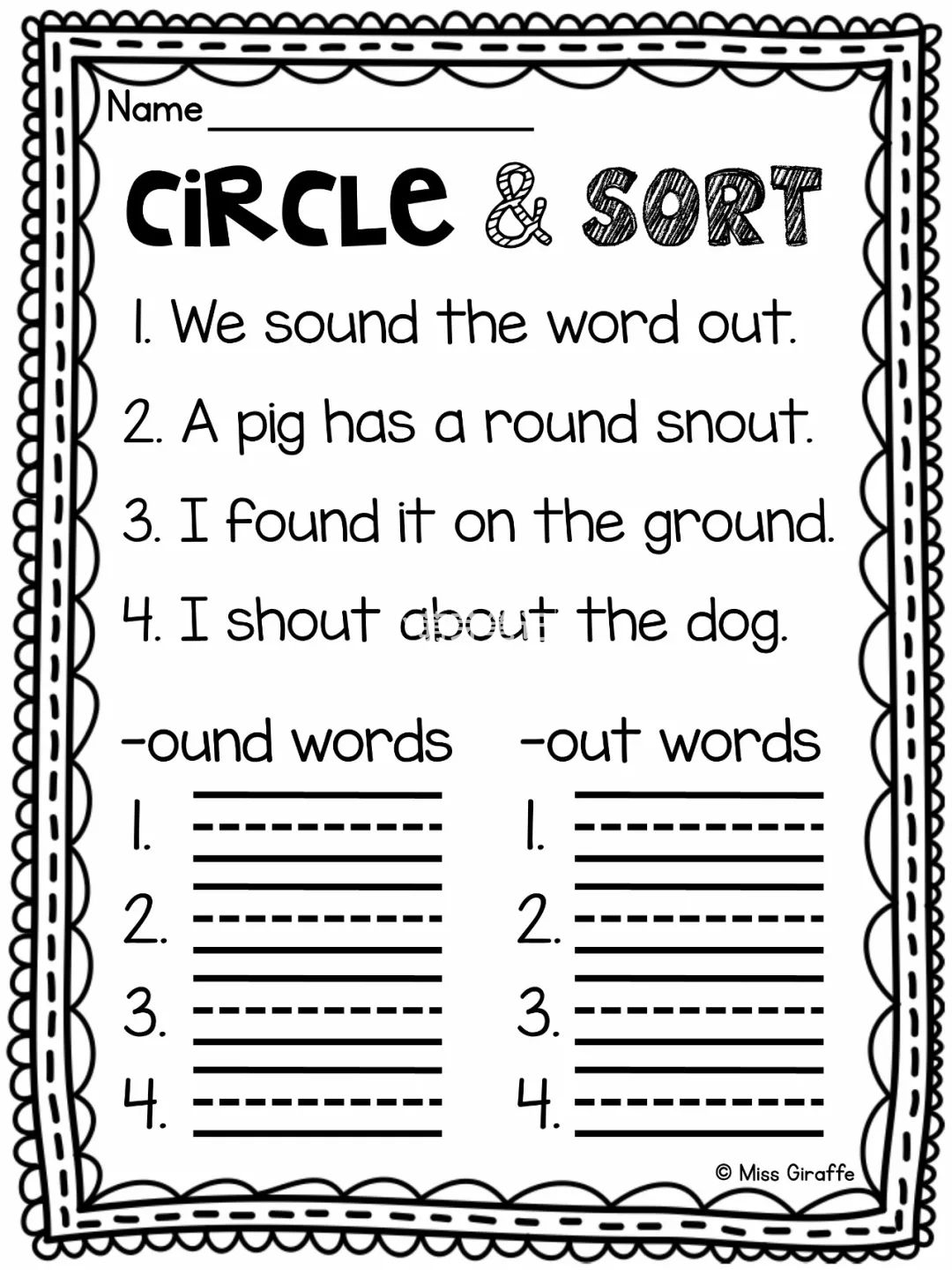 Phonics No Prep Massive MEGA Bundle 自然拼读练习册 图片28 Phonics No Prep Massive MEGA Bundle 自然拼读练习册 图片27