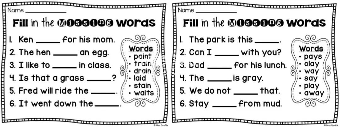 Phonics No Prep Massive MEGA Bundle 自然拼读练习册 图片34 Phonics No Prep Massive MEGA Bundle 自然拼读练习册 图片33