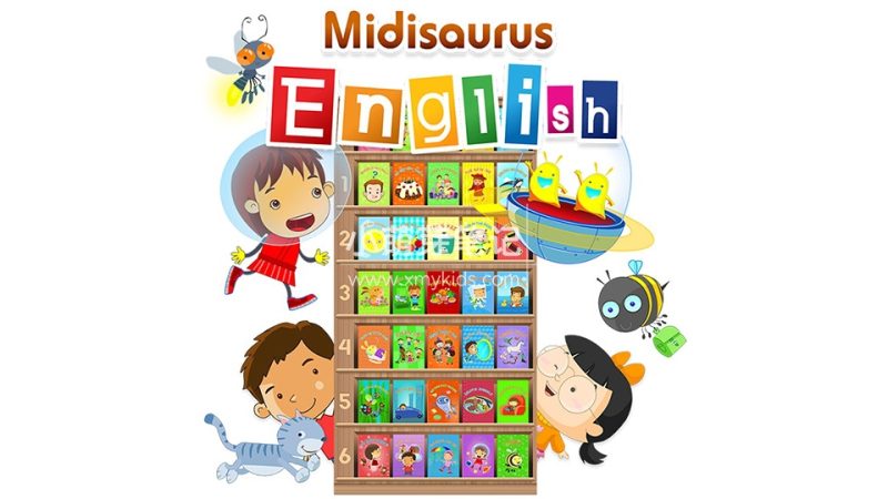《米迪英语Midisaurus English》美国原版幼儿教材全套资源,百度云网盘下载!_小萌芽笔记
