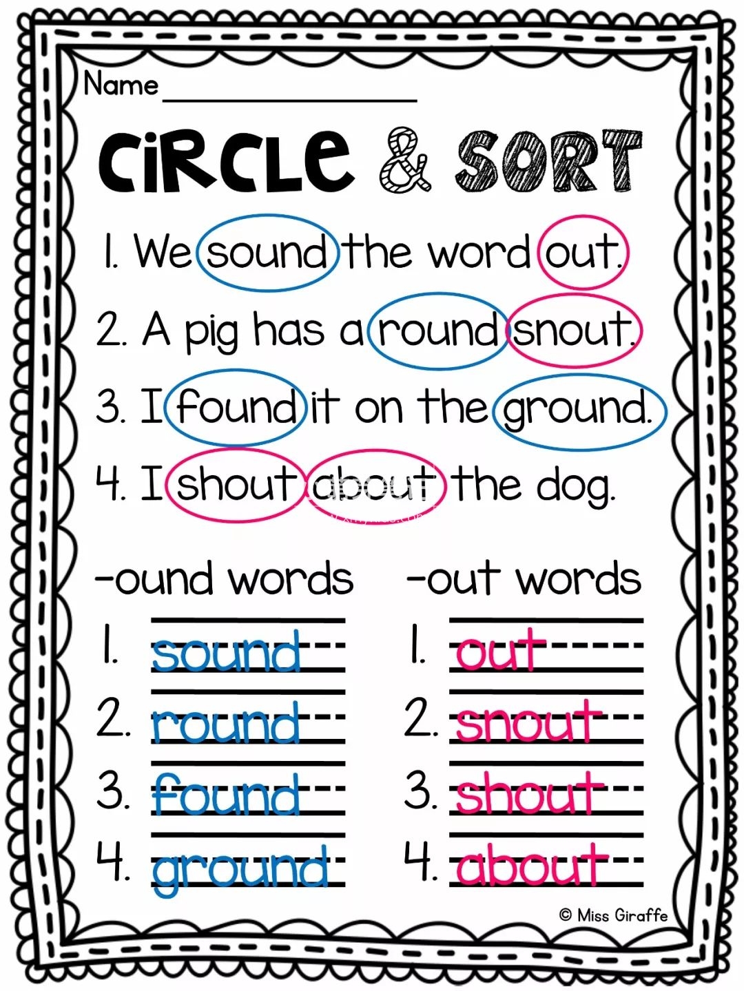 Phonics No Prep Massive MEGA Bundle 自然拼读练习册 图片30 Phonics No Prep Massive MEGA Bundle 自然拼读练习册 图片29