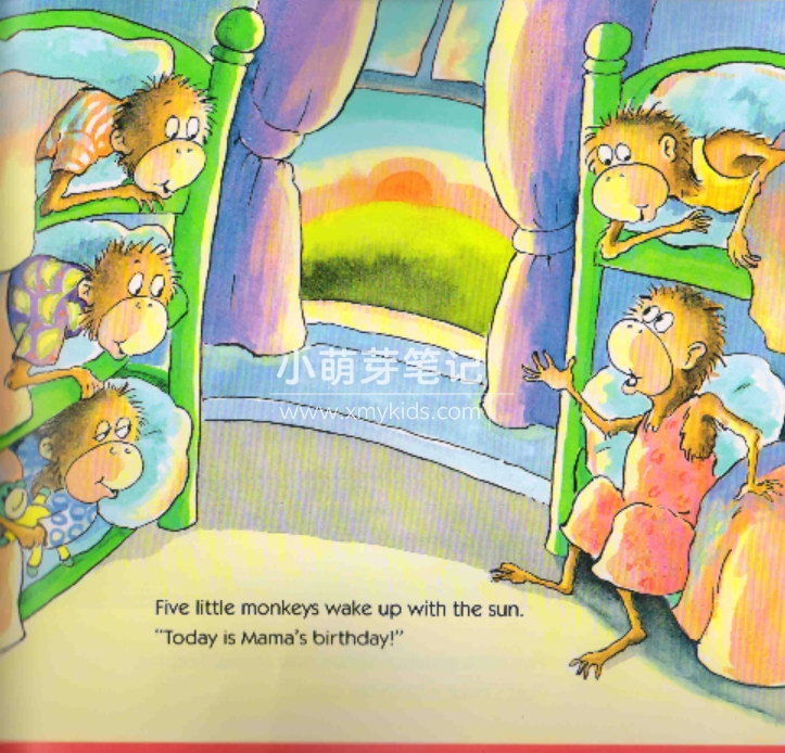 Five Little Monkeys 图片6 Five Little Monkeys 图片5