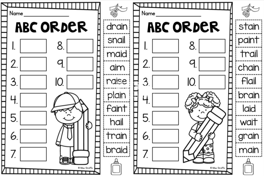 Phonics No Prep Massive MEGA Bundle 自然拼读练习册 图片32 Phonics No Prep Massive MEGA Bundle 自然拼读练习册 图片31