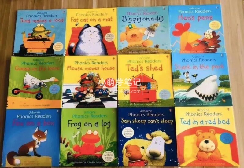 Usborne斯伯恩系列12册自然拼读绘本PDF+精读课程视频MP4+音频MP3,百度云网盘下载!_小萌芽笔记