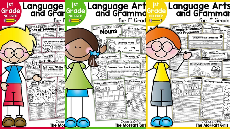 Language Arts and Grammar 图片2 Language Arts and Grammar 图片1