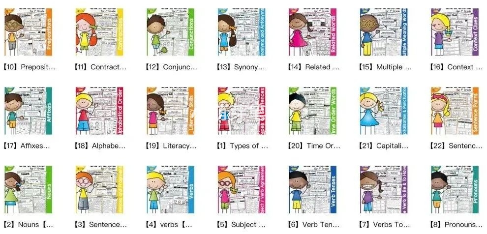 Language Arts and Grammar 图片10 Language Arts and Grammar 图片9