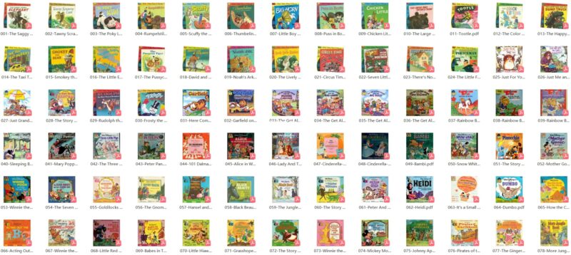 150册迪士尼动画故事英语绘本PDF+原版音频MP3,百度云网盘下载!_小萌芽笔记