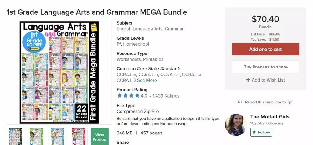 Language Arts and Grammar 图片6 Language Arts and Grammar 图片5