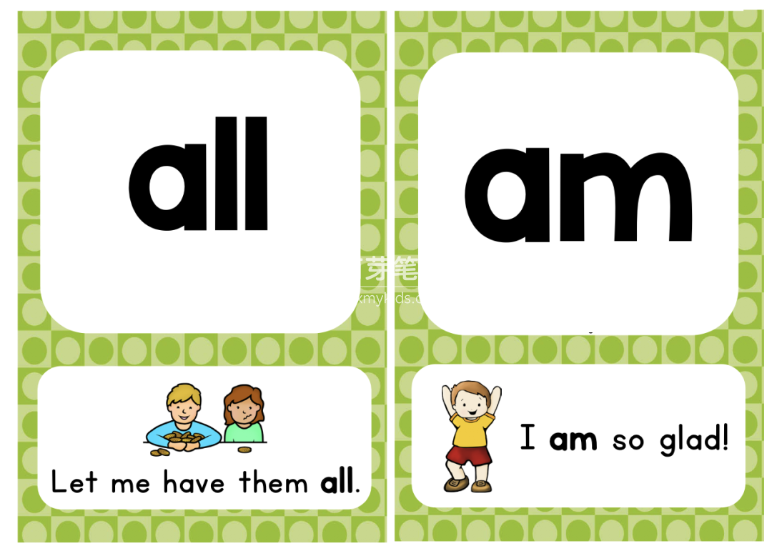Sight Word Sentence Cards 图片6 Sight Word Sentence Cards 图片5