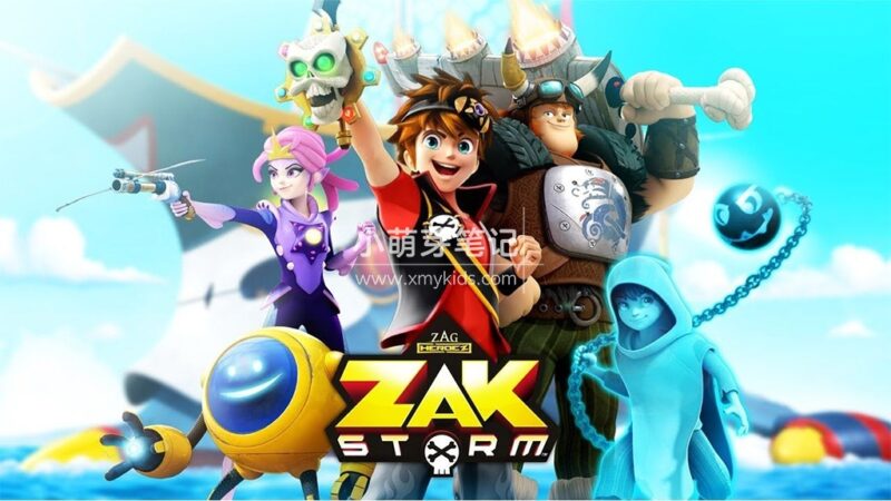 《Zak Storm 扎克风暴英文版》全39集,1080P高清视频带英文字幕,百度云网盘下载!_小萌芽笔记