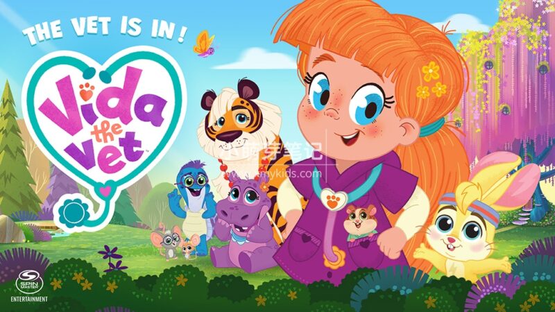 BBC英文动画片《Vida the Vet 小兽医维达》全52集,1080P高清视频带英文字幕,百度云网盘下载!_小萌芽笔记
