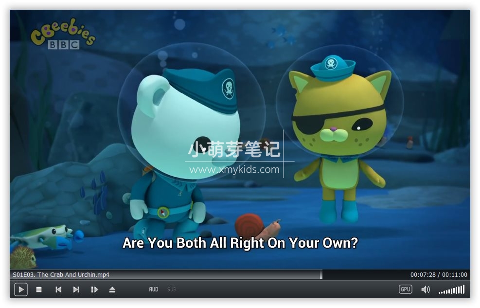 The Octonauts 海底小纵队 英语动画片 图片13