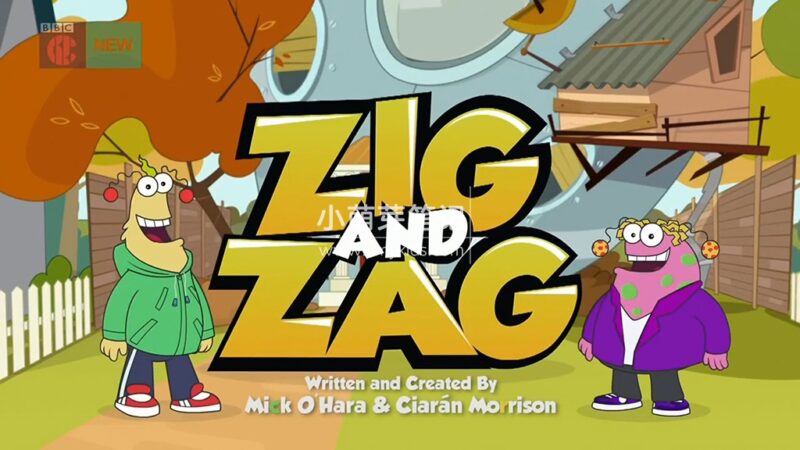 BBC英语动画片《Zig and Zag 有来和有去》全24集,1080P高清视频带英文字幕,百度云网盘下载!_小萌芽笔记
