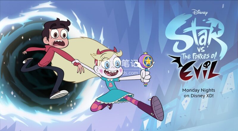 迪士尼英文动画片《Star vs the Forces of Evil 星蝶公主》全4季共140集,1080P高清视频带英文字幕,百度云网盘下载!_小萌芽笔记